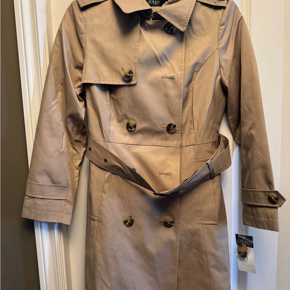 Ralph Lauren petite Tan Trench Coat for Women